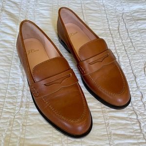 JCrew Leather Tab Loafer